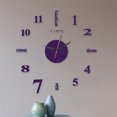thumbnail image 5 of Pompotops Clearance Sales Frameless DIY Wall Mute Clock Mirror Sticker Home Office Decor, 5 of 5