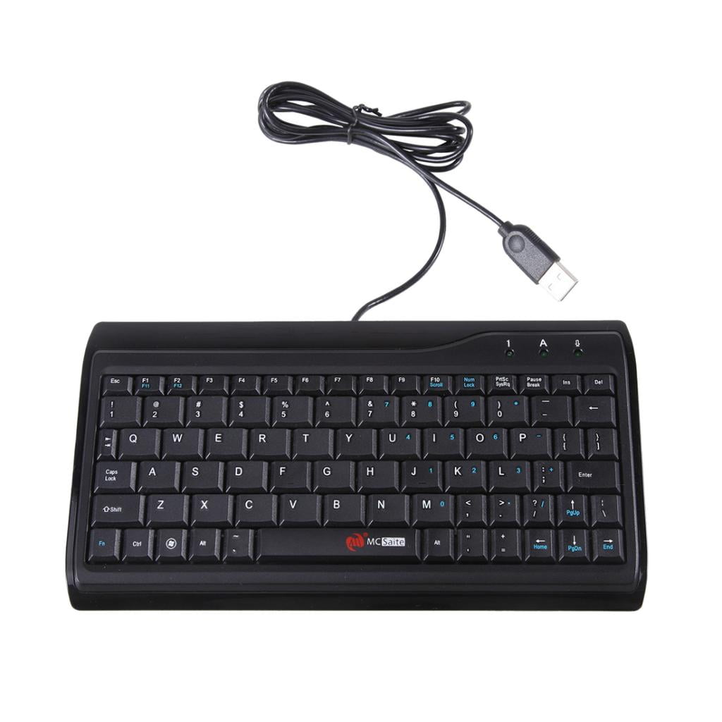 Slim Full Size Mute Wired Super Mini Keyboard For Computer