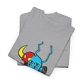 thumbnail image 3 of Toy Machine Two Face Alien Vintage Skateboarding T Shirt Design - Sport Grey / M, 3 of 4