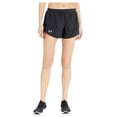 thumbnail image 1 of Pantalones cortos para correr Under Armour Fly by 2.0 para mujer, negros, 3XL, 1 of 4