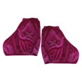 thumbnail image 4 of Hockey Figure Skate Covers Guards - Soft Cloth - Protects From Rusting And Chipping Accessories - Select Sizes & Colors , Rose Red, L L, 4 of 9