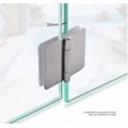 thumbnail image 3 of Heavy-Duty 270° Swing Glass Door Hinges for 8-10mm Glass Panels, Set of 2, 3 of 5