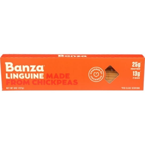 Banza Chickpea Linguine Pasta 8 oz Pack of 2