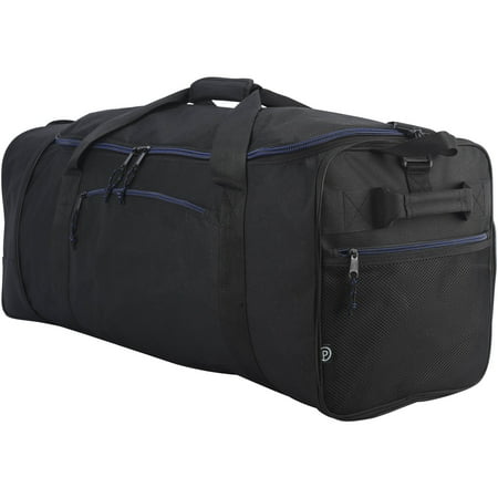 Protege 32" Compactible Rolling Travel Duffel - Black