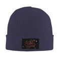 thumbnail image 3 of ZICANCN Bonnet Tricoté Hat-Letters Anglais Hiver Casquette Douce Chaude Classique Chapeaux pour Hommes Femmes Signe Rouge, 3 of 6