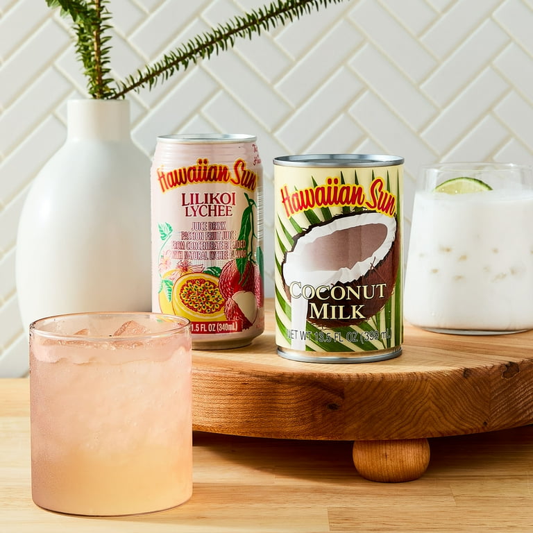 Hawaiian Sun Lilikoi Lychee Fruit Juice, Tangy and Refreshing
