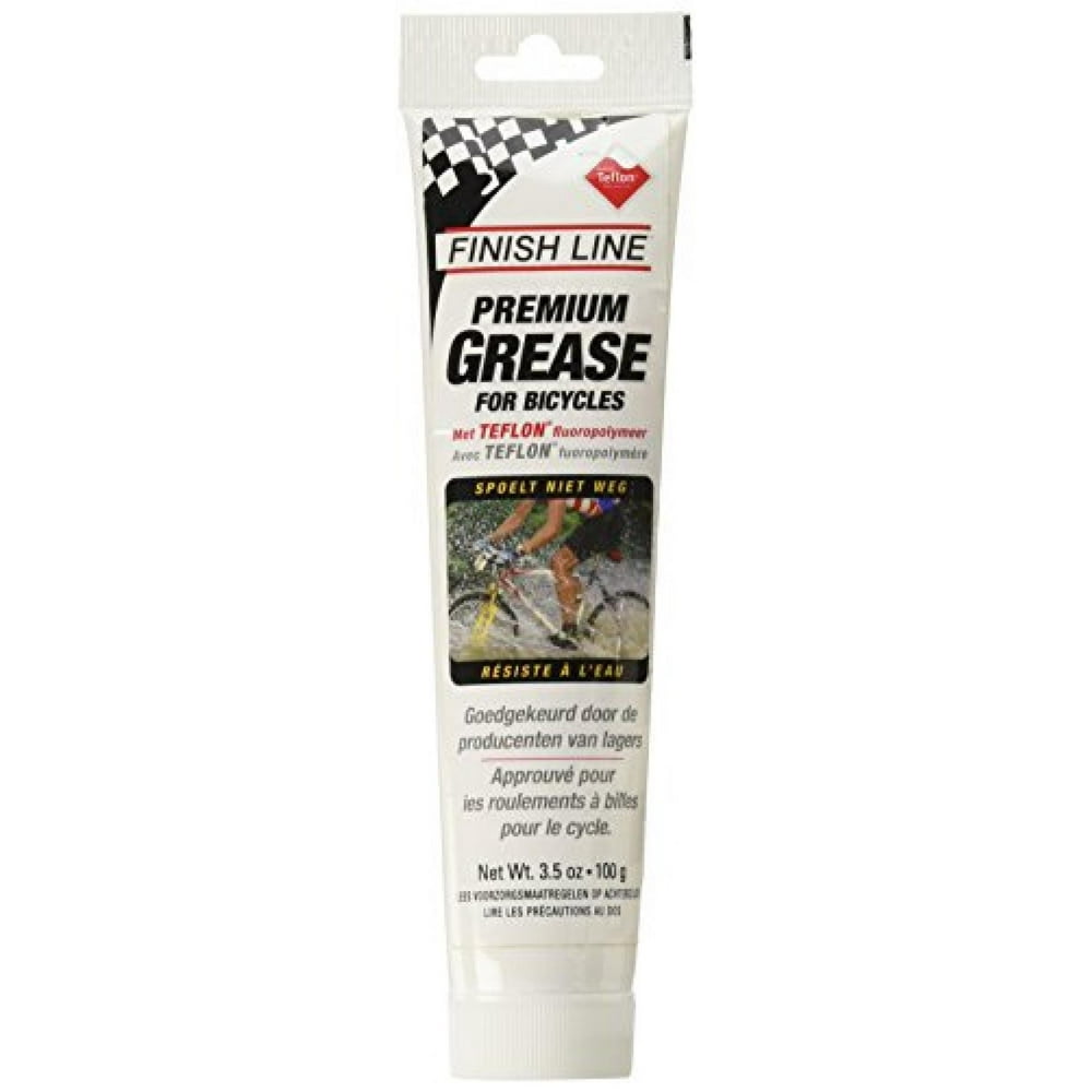 Finish Line Premium Grease made with Teflon Fluoropolymer, 3.5 Ounce