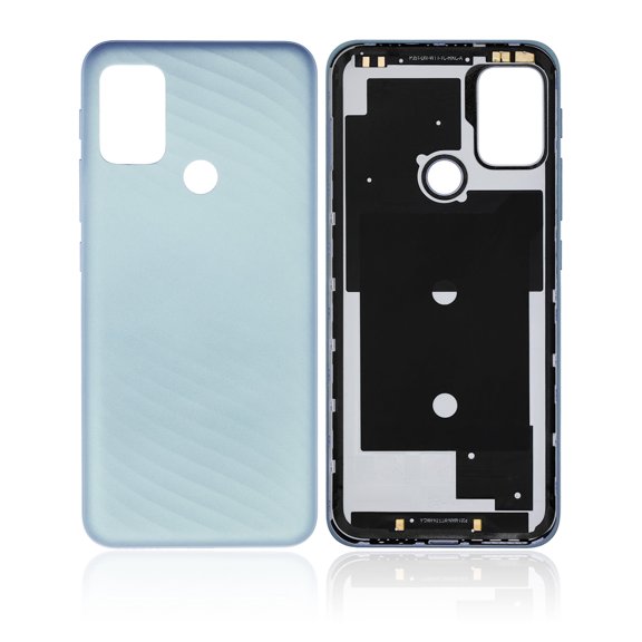 Replacement Back Cover Compatible For Motorola Moto G10 Power (XT2127-4 / 2021) (Breeze Blue)