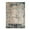Blue/ Cream, variant on BNM Distressed Abstract Lines Indoor Runner Rug, 2' 7" x 8', Rust/ Cream