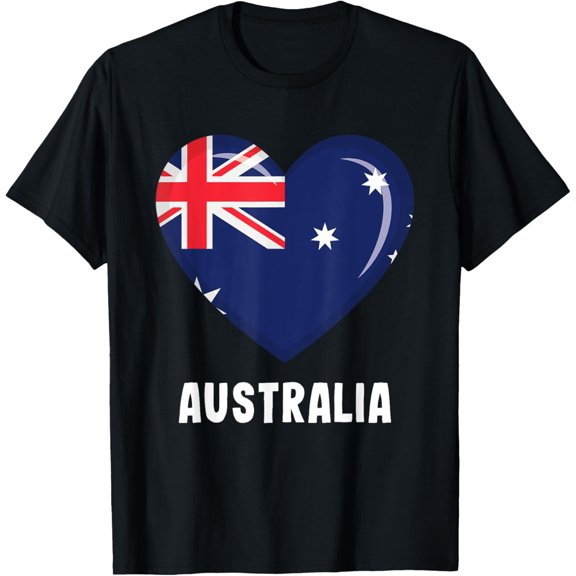Playful Comfort Tee - Australian Australia Flag T-Shirt