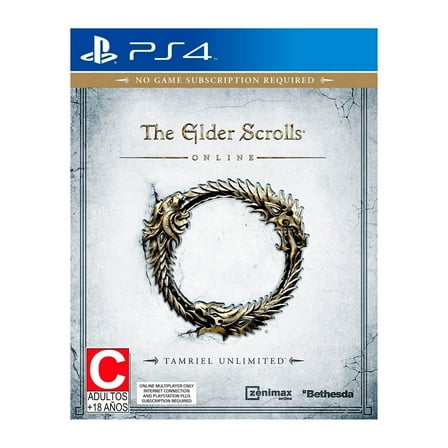 Bethesda Elder Scrolls Online: Tamriel Unlimited Video Game for PS4 or Xbox One