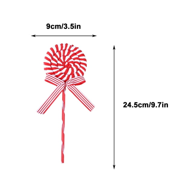 Colorful Lollipop Pendant With Colorful Candy Decoration