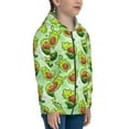 thumbnail image 5 of Pofeuu Avocado color cute animals Print Teenage Zipper Hoodie Sweatshirts Hooded Casual Jackets With Pocket For Boys Girls-Medium, 5 of 6