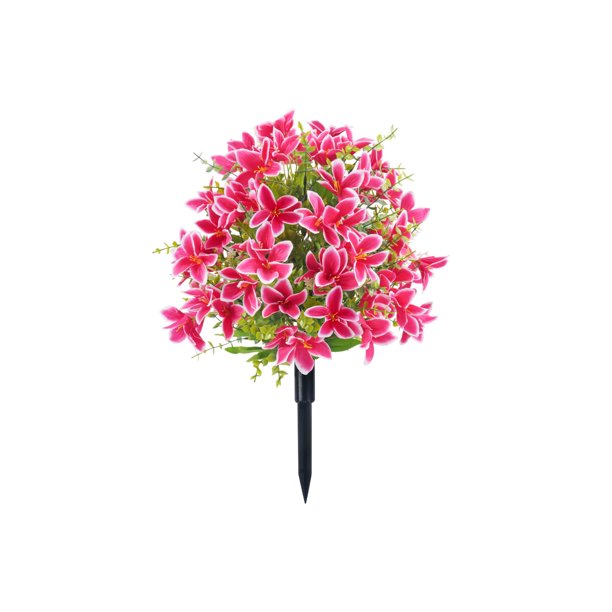 Flores para la Decoración Flores Simuladas, Lirios, Decoraciones de Jardín, Árboles de Eucalipto, Flores Simuladas, Verde Simulado