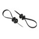 thumbnail image 1 of Bridas de nylon 100Pcs para reparación de coches - Bridas de plástico de alta resistencia con cerradura de botón para emergencias en coche, en casa y en bricolaje, 1 of 1