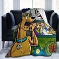 thumbnail image 5 of Scooby Doo Blanket Fuzzy Plush Bed Blanket Cozy Fluffy Air Condition Quilt For Adults Kids, 5 of 6
