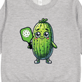 thumbnail image 3 of Inktastic Pickleball Funny Pickle Toddler Sweatshirt, 3 of 4
