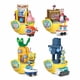 thumbnail image 5 of Bloques de construcción de la serie Bob Esponja con sonido de moda genuino, casa de Patricio Estrella, amigos, coche, castillo, idea, bloques de construcción, figura de acción, juguete, 5 of 5