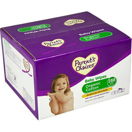 Parent's Choice - Organic Baby Wipes, 288 count