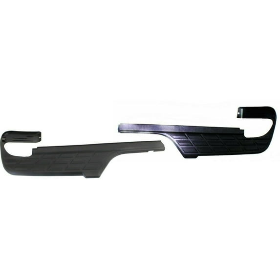 Bumper Step Pad Set For 07-13 Silverado 1500 07-13 Sierra 1500 Rear Outer 2Pc