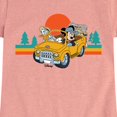 thumbnail image 3 of Disney - Lets Hit The Road - Toddler & Youth Girls Short Sleeve Graphic T-Shirt, 3 of 5