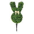 thumbnail image 2 of Bunny Topiary Outdoor, Easter Outdoor Topiary Tree Easter Artificial Plants Bunny Shape Topiary Tree, Easter Rabbit Boxwood Topiaries Plant for Indoor Outdoor Home Porch Decor, 2 of 8