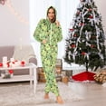 thumbnail image 6 of Happy Frogs Adult onesie Pajamas, Crystal Velvet Ultra Soft Warm Jumpsuit for Men and Women, 6 of 7