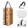 thumbnail image 3 of Goofa Dachshund Dog Puppy Printed Toiletry Bag with Handle,Large Capacity Travel Makeup Cosmetic Bag for Women, Carry on Airport Airline Compliant Bag, 3 of 9