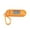 Orange, variant on Soumake Electronic Clock Silent Lcd Digital Display Portable Student Exam Study Desktop Clock Keychain For Library Practical