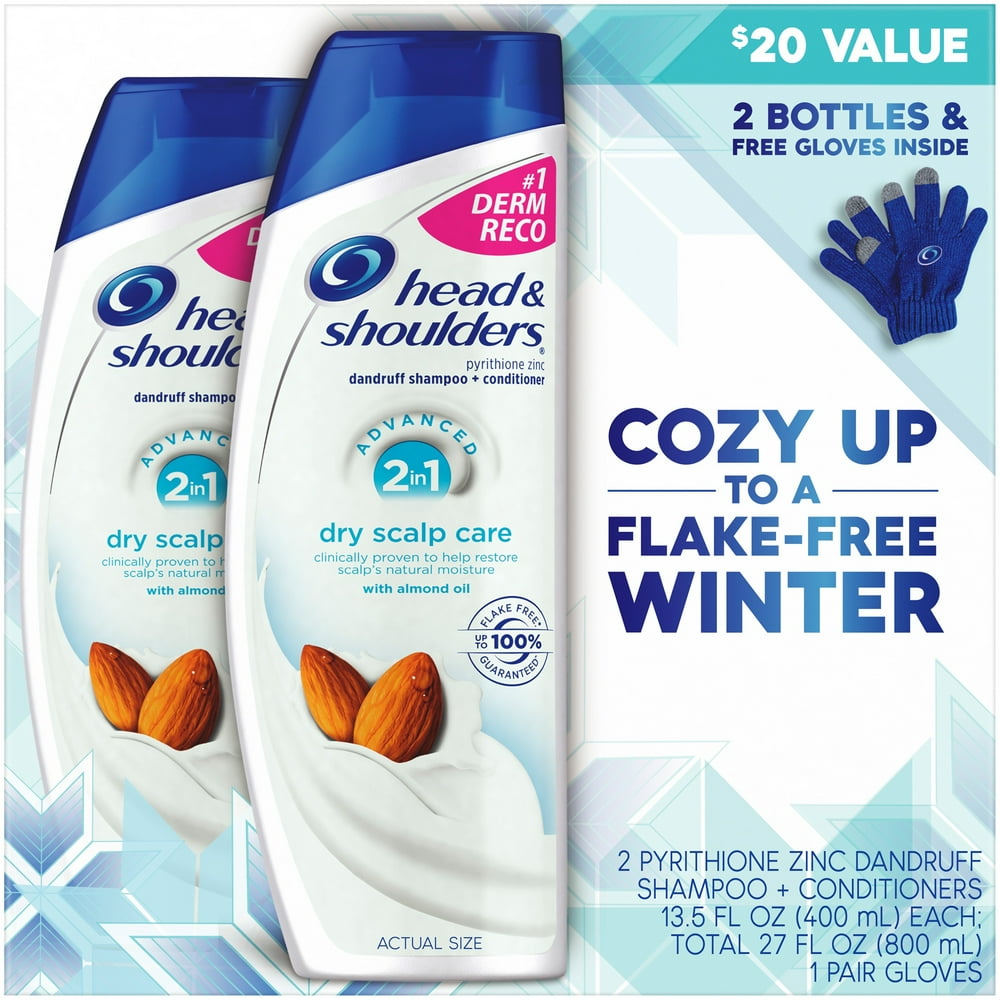 Head and Shoulders® Dry Scalp Care with Almond Oil 2in1 AntiDandruff