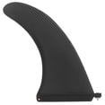 thumbnail image 1 of Aleta de tabla de surf de 10 pulgadas, fibra de carbono sintética, tabla de SUP, timón de equilibrio de cuenca, accesorio para tabla de surf, estilo fibra de carbono, 1 of 14