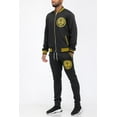 thumbnail image 2 of Mens Designer Lion Head Embroidered Full Suit Track Jacket and Track Pant Jogger Set, 2 of 4