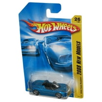 Hot Wheels 2008 New Models 26/40 Blue 2008 Tesla Roadster Toy Car 026/196