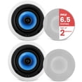 thumbnail image 1 of Altavoz Pyle de 6.5 pulgadas para el hogar, empotrado en pared/techo, 250 W de potencia máxima, 1 of 7