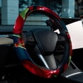 thumbnail image 6 of Cherry 14.5 Inch Printing PVC Leather Car Wheel Cover Auto Accessories, 6 of 6