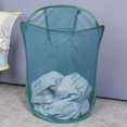 thumbnail image 4 of Laundry Bag Multi Holes Large Capacity Hollow Out Breathable Washable Garment Storage with Handle Children Toys Laundry Organizer Dorm Supplies-L, 4 of 8
