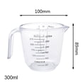 thumbnail image 7 of SPRING PARK 150/300/600ml Measuring Cups , Plastic Measuring Cup of BPA-free with Plug-in Nesting Handle Stackable Design and Multiple Measurement Scales, Clear, 7 of 7