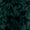 Emerald Black Floral, variant on Women's Plus Size Anywear Reversible Crisscross V-Neck Maxi Dress