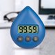 thumbnail image 4 of Reloj De Cuenta Regresiva Cuenta regresiva electrónica con gota de agua, temporizador digital LCD, reloj despertador de estudio (azul), 4 of 6