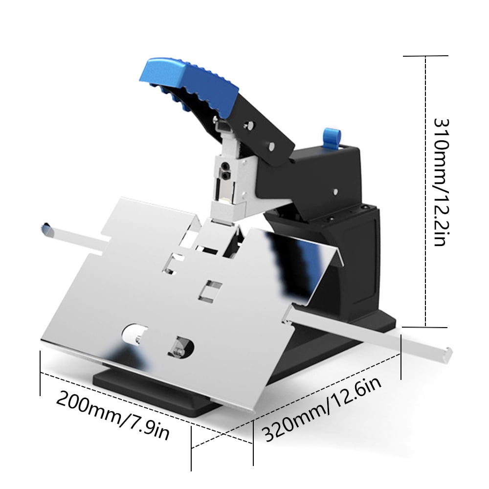 Sturdy Heavy Duty Stapler with Adjustable Margins, Comfortable Handle, and 3000 Staples for Quick, Easy, and Reliable Document Binding