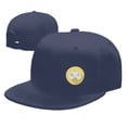 thumbnail image 4 of DouZhe Flat Brim Cap Snapback Hat, Gaming Console Gamer Prints Adjustable Blue Adult Baseball Cap, 4 of 6
