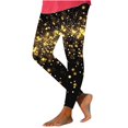 thumbnail image 2 of QATAINLAV Sequin Leggings for Women Glitter Sparkle Tummy Control High Waisted Yoga Tights Stretchy Comfy Compression Workout Pants New Years Gifts Multicolor XXL, 2 of 7