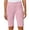 #06 Pink 【Mix & Match: Stock Up on Your Favorite Colors】, variant on Women's Soft Stretch Twill Pull On Bermuda Shorts, Elastic Waist with Tummy Control Slimming Fit, 2 Functional Pockets for Convenience, Casual Summer Travel Work Office Hiking,