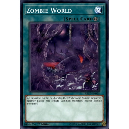 YuGiOh Structure Deck: Zombie Horde Zombie World (Best Zombie Cards Yugioh)