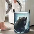 thumbnail image 5 of Bear Laundry Hamper Small Storage Basket/Toy Organizer/Dirty Clothes Bucket, 5 of 5