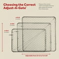 thumbnail image 5 of Adjust-A-Gate Fit-Right Chain Link Fence Walk-Through Gate Kit 24"-72" x 6', 5 of 11