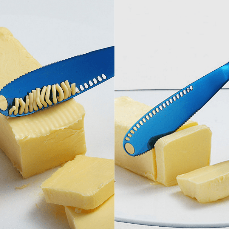 Butter Knife, Multifunctional Stainless Steel Butter Spreader for
