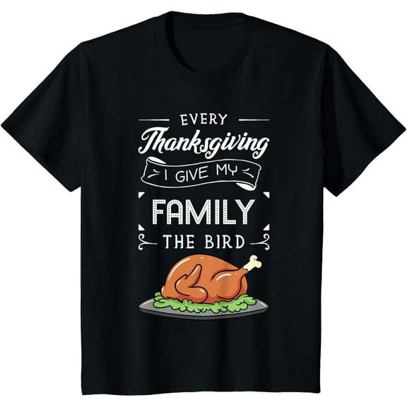 Thankful Leopard Rainbow Kids Cute Thanksgiving T-Shirt