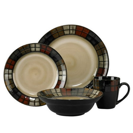 Pfaltzgraff Everyday Calico 16-Piece Dinnerware Set (Service for 4)