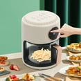 thumbnail image 3 of Glass Air Fryer, 4.2L Capacity with 360° Viewable Borosilicate Pot, 1200W Power and 8 Presets, Digital Touchscreen for Healthy Cooking, 3 of 19